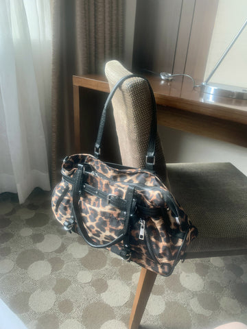 Shinjuku y2k Leopard Big Bag